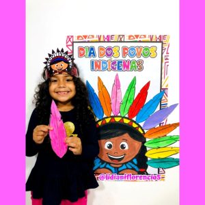 CARTAZ COLAGEM POVOS INDÍGENAS