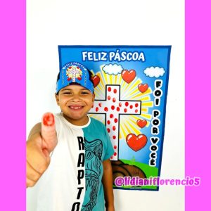 CARTAZ INTERATIVO PÁSCOA