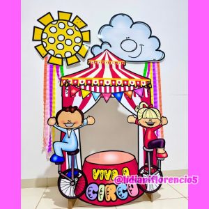 PAINEL CIRCO MALABARISTA