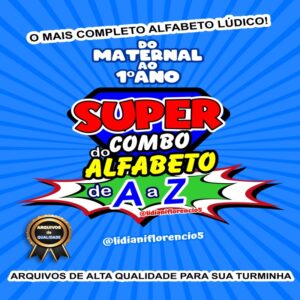 SUPER COMBO DO ALFABETO DE A a Z