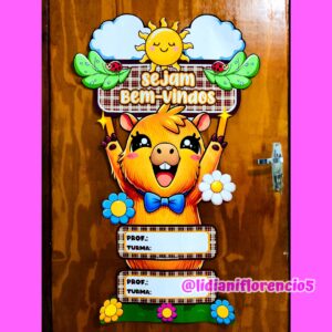 PORTA VOLTA ÀS AULAS CAPIVARA