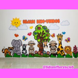 PAINEL BEM VINDOS SAFARI