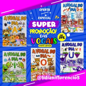 PROMOÇÃO KITS DAS VOGAIS