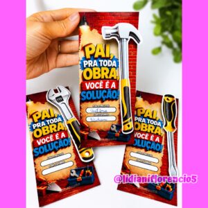 PAI PRA TODA OBRA Dia dos Pais