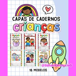 CAPAS DE CADERNO CRIANÇAS