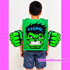 MOCHILA MALUCA HULK