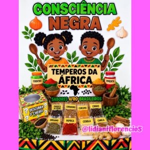 PROJETO TEMPEROS DA ÁFRICA Consciência Negra